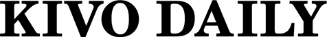 Kivo Daily letters logo in black